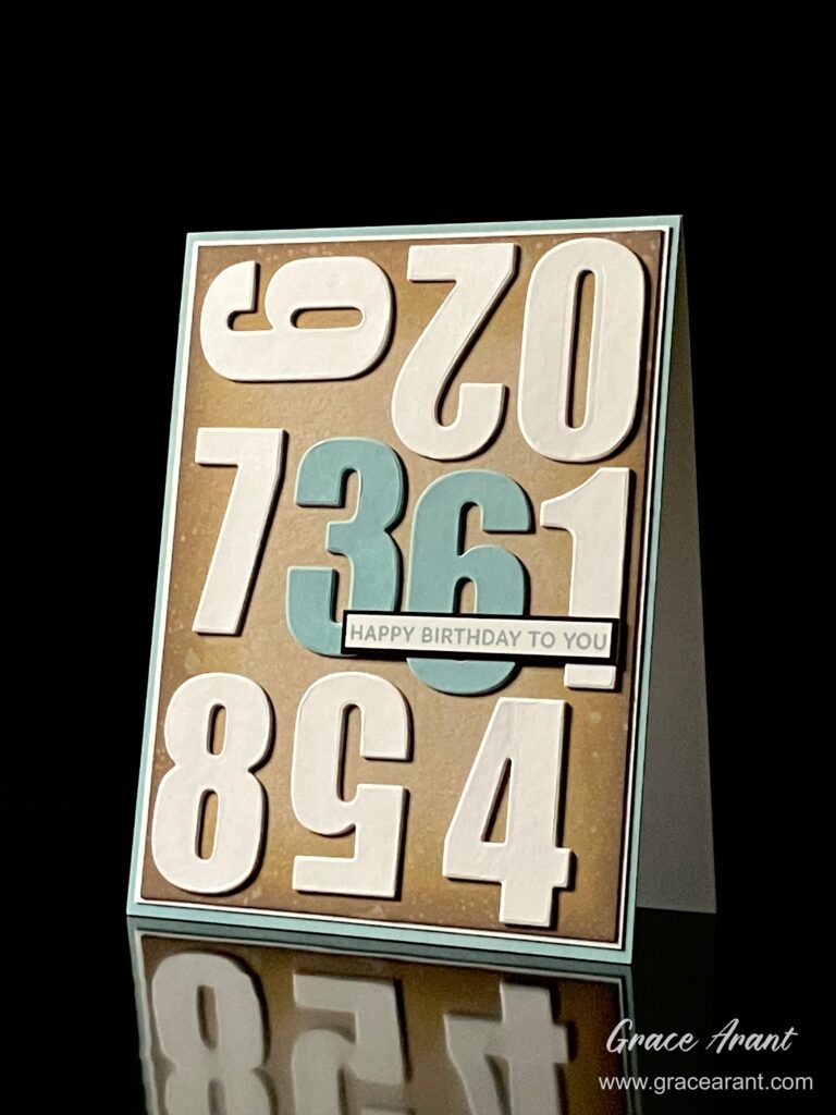 Numbered: A Birthday Card