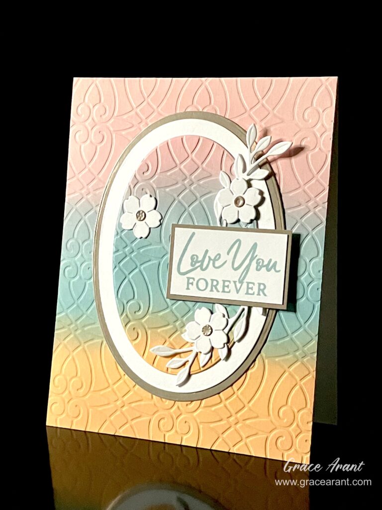 Morning Garden Walk: An Anniversary Card